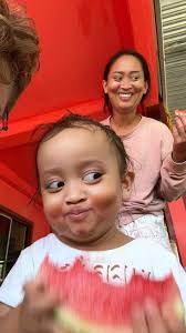 It's so hot and there's no power so we...