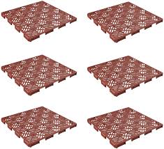 Upgrade your outdoor space with outdoor flooring dubai. Buy Pure Garden 50 147 Interlocking Tiles Multipurpose Indoor Outdoor Flooring 11 5 X 11 5 Set Of 6 Terracotta Online In Turkey B01n8q097y