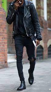 Pin By Jhon Piedra On Men S Fashion Mens Street Style Leather Jacket Outfits Mens Winter Fashion