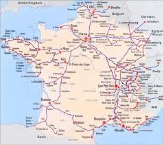 This Is Just A Clear Picture On Routes Of Trains In France Used For If All You Need Is To Know What Stops Are I France Train Day Trip From Paris