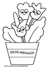 Dia De Andalucia Para Colorear