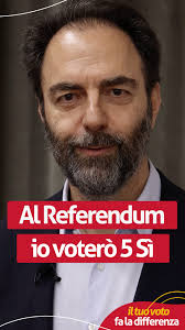 🗣️ “Il referendum promosso dalla #CGIL non riguarda solo il sindacato, ma  tutti noi. Si parla di morti bianche, di precarietà del lavoro, di tante  persone venute da altri Paesi ma che
