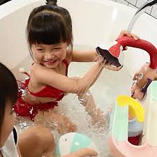 Baby Elephant Electric Shower Bath Toy Kids Bathroom Cartoon Automatic Water Spray Shower Head Buy At A Low Prices On Joom E Commerce Platform