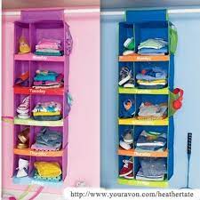 My sweater organizer had 8 cubbies Here Is An Easier Way To Lay Out Clothes For The Each Day Even Has A Slot For Shoes H Kids Clothes Organization Kids Clothes Storage Weekly Clothes Organizer