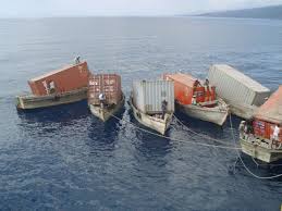 Chargement Des Porte Conteneurs Conteneur Bateaux Portes