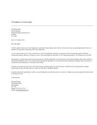 Letters of application sometimes differ from cover letters because they're intended to combine both your introduction and a summary of your credentials, work experience and areas. Civil Engineer Cover Letter Sample Pdf Business