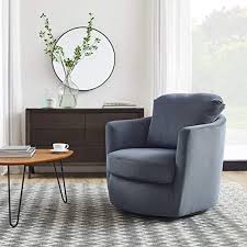 Amazon Com Volans Swivel Chair Modern Corduroy Fabric Upholstery Barrel Swivel Accent Chair Livi In 2020 Accent Chairs For Living Room Accent Chairs Living Room Sofa