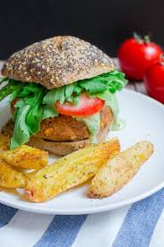 Veganer Linsen Burger Mit Basilikum Mayonnaise Linsen Burger Veggie Burger Huhn Rezepte Gesund