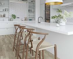 Wishbone Counter Stool Modern Counter Stools Counter Stools Kitchen Island Stools With Backs