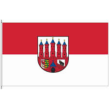 Sie besteht aus 2 gleichgroßen horizontalen balken. Fahne Von Zerbst Anhalt