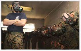 Marine Corps Motivated Gas Chamber Marine Corps Bootcamp Usmc Mom Once A Marine