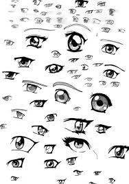 You can start by drawing its head and then rest of the body such as the head, stomach, and legs. 24 Beautiful Cute Anime Eyes Drawing