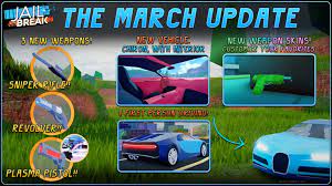 All working jailbreak codes in april 2019 you can copy the codes below: April 2020 Fandom