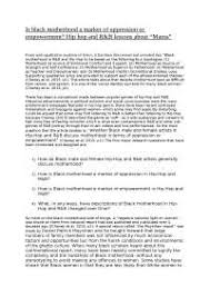 A community for the dumbass in all of us. Motherhood Referencing Essay Timed Docsity