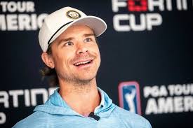 LIV Golf Tournament Leader Tom McKibbin