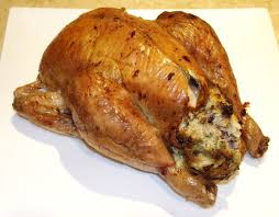 Farcissez le chapon vide de cette farce, en la poussant bien au fond. Chapon De Noel Farci Les Recettes De Virginie