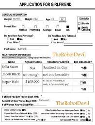 Funny dating application form, wie richtig mit frauen flirten, partnersuche für körperlich behinderte, quoka bekanntschaften koblenz *source : Funny Girlfriend Application Meme Funny Png