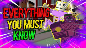 EVERYTHING YOU MUST KNOW! ⭐️ | PROJECT JOJO | ROBLOX - YouTube