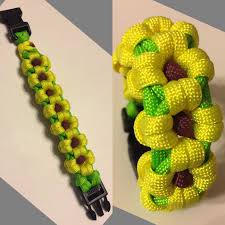Maybe you would like to learn more about one of these? Aztec Weave Paracord Sunflower Bracelet Eljarochochido Paracord Bracelet Macrame Beads Paracord Bracelet Diy Paracord Braids Paracord Projects