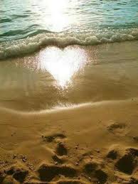 The Heart Of The Sea Heart In Nature Beach I Love The Beach