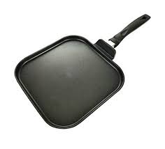 4180 Uniware Heavy Gauge Aluminum Non Stick Grill Pan Black Square Shape 11x11 Inches Non Stick Grill Pan Bourgeat Ceramic Cookware