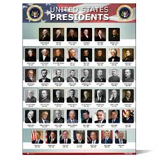 Is the fourth to go! Usa Presidents Of The United States Of America Poster New Chart Laminated Classroom Portrait School Wall Decoration Learning History Flag Metal Walmart Com Walmart Com