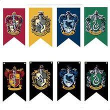 Nouveau College Drapeau Bannieres Gryffondor Serpentard Hufflerpuff Serdaigle Garcons Filles Dessin Harry Potter Anniversaire Harry Potter Classe Harry Potter