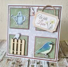 All Occasion Gardening Card Secret Garden Collection Card Craft Themed Cards