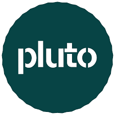Pluto logo in vector.svg file format. Pluto Logo Travel Foundation