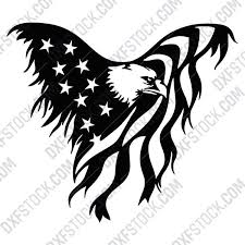 Download American Eagle Design Files Eps Ai Svg Dxf Cdr Dxf Stock Free Dxf File Downlads Cuttable Designs Cnc Cut Ready Diy Home Decor