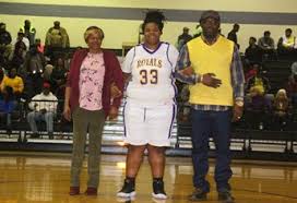 Saying goodbye to the basketball seniors.