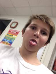 A sweet girl just sent these to me. She was a teacher's aid and had these  pictures of Chance from 6th grade💛💛💛💛