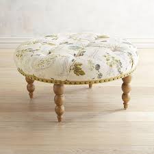 Browse 216 ottoman bench stock photos and images available, or start a new search to explore. Colette Botany Round Floral Cocktail Ottoman