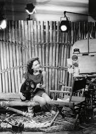 MAUREEN O'SULLIVAN and CHITA -CHEETAH- in TARZAN, THE APE MAN -1932-.  Photograph by Album