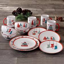 Buy american atelier dinnerware sets at macys.com. American Atelier Holiday 16 Piece Seasonal Multi Porcelain Dinnerware Set Service For 4 7163 16 Rb The Home Depot