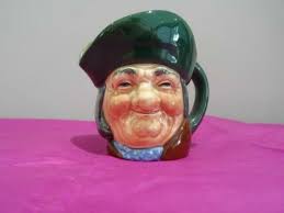 RARE VINTAGE TOBY JUG WESTMINSTER MINE HOSTESS JANE STAMP INDISTINCT 8.5"