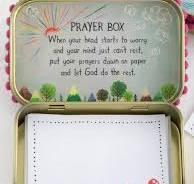 Tin Prayer Box - God Created You