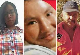 Buscan a tres personas