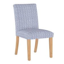Kerri Blue Dots Upholstered Dining Chair Explore our dining chairs, bar stools, wine racks & credenzas here!
