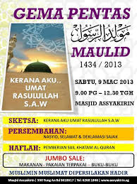 Use the download button below or simple online reader. Gema Pentas Maulidurrasul 2013 Kerana Aku Umat Rasulullah S A W Event Islamicevents Sg