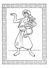 Dibujos Para Colorear Aladdin
