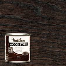 Varathane 1 2 Pt Kona Wood Stain 266195 The Home Depot Staining Wood Interior Wood Stain Espresso Wood Stain