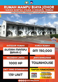 Hanya maklumat tertentu sahaja boleh dikemaskini menggunakan akaun pemohon. Sukj Bahagian Perumahan Makluman Berikut Adalah Rumah Mampu Biaya Johor Yang Terkini Pemohon Boleh Membuat Semakan Maklumat Projek Di Portal Hartanah Https Erumah Johor Gov My Eperumahan Hartanah Index Htm Pendaftaran Permohonan Boleh Dibuat