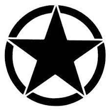 Army Star Logo Stencil Star Stencil Star Logo Stencils