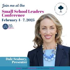 I'm thrilled Dale Vecere Seabury is presenting again at the Small School…