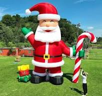Papá Noel inflable gigante de 26 pies para decoración al aire libre, gran  Navidad inflable, tela Oxford 210D duradera con bastón de Cindy y cajas de  ...