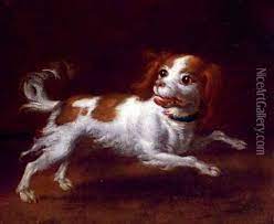 Browse christie's upcoming auctions, exhibitions and events. A Spaniel Oil Painting French School Oil Paintings Niceartgallery Com Spaniel Art King Charles Cavalier Spaniel Puppy Animal Photography Dogs
