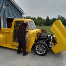Image result for Kiltie Yellow 1955 Truck