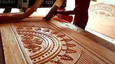 Most Incredible CNC Woodworking Project | Making Awesome Main Door ...