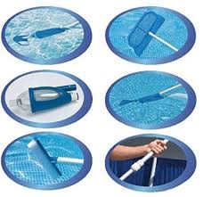 Intex Deluxe Pool Maintenance Kit 28003 Swimming Pool Maintenance Pool Cleaning Tools Intex Pool